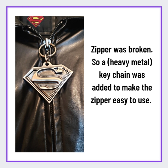 🔥VINTAGE SUPERMAN JACKET-FINAL - Picture 6 of 16